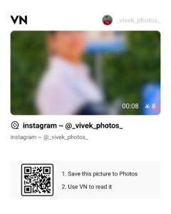 VN Slow Motion Template with QR Codes 2025 VN Template